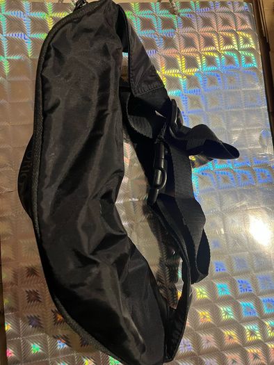 Armani crossbody shoulder hip travel bag