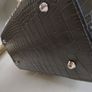 Genuine leather bag Vera Pelle natural fur Image 5