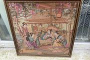 Antique Japanese needlework free postage