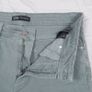 Zara Muted Green Blue Raw Frayed Hem Slim Fit Cropped Jeans 14UK/42EU Image 3