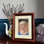 Vintage Madonna del Parto Renaissance Print Framed Image 6