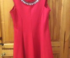 Red dress