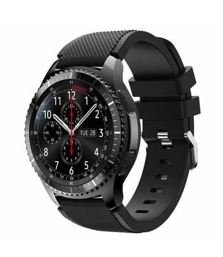 Silicone Band Strap For 22mm Samsung Galaxy Watch 3 45mm 46mm Gear S3 Frontier