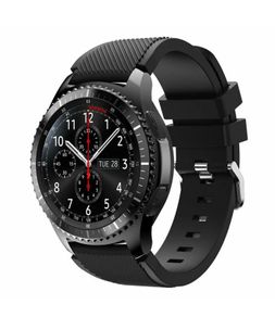 Silicone Band Strap For 22mm Samsung Galaxy Watch 3 45mm 46mm Gear S3 Frontier
