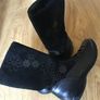 Girls Clarks leather/suede boots, size 2,5 (35) Image 4