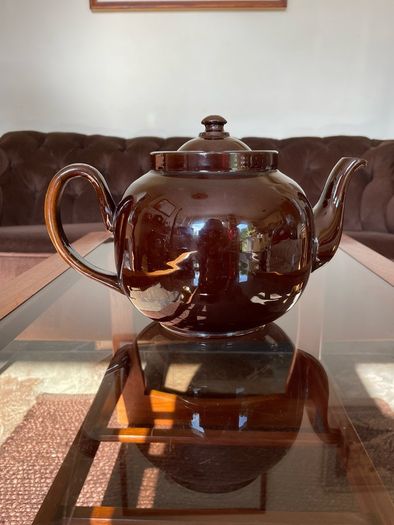 Fabulous Large Brown Betty Teapot by ALB