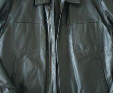 REAL Jacket Leather for man= Size XL