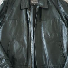 REAL Jacket Leather for man= Size XL