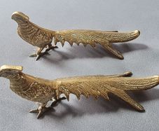 Vintage Bird Brass Figurine.