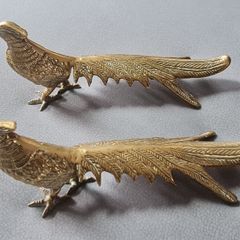 Vintage Bird Brass Figurine.