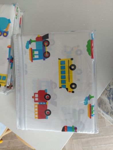 Olive Bed Set ( Single) Trains Planes & Trucks