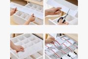 5pcs Adjustable Drawer Divider - New