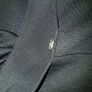 Sportmax black mock wrap dress size small uk8-10 Image 7