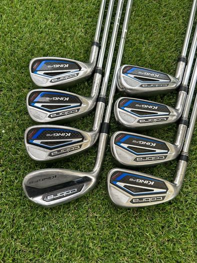 Full set of left handed golf clubs