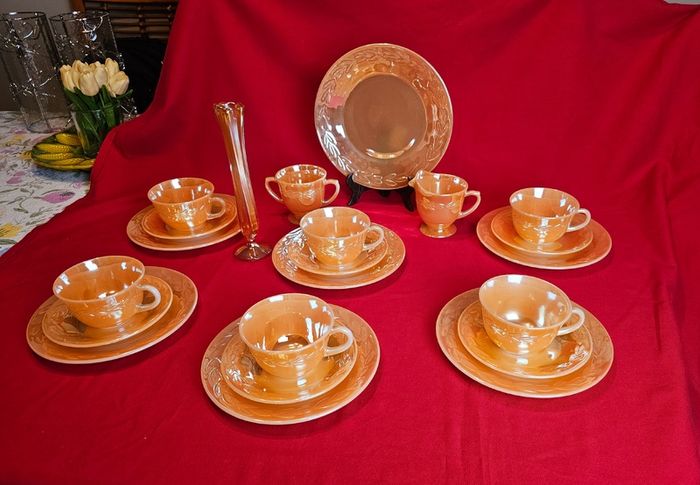 Fire King Oven Ware Glass Set  USA, 1950 1970s