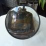 Antique-Style Brass Desktop Magnifying Glass on Folding Stand Image 3