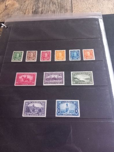 Canadian stamps, some rare, D18 Free Reg post