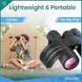 12x42 HD Binoculars with Phone Adapter & Tripod, High-Powered Waterproof Binoculars for Bird Watching, Hiking & Hunting Image 4