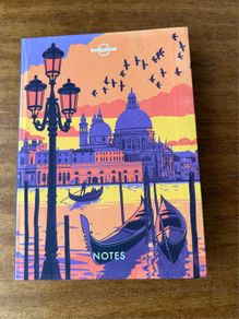 Lonely Planet notebook Venice cover NEW