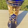 Large Bohemian glass vase in Art Nouveau style Image 2