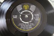 7 inch vinyl single. Elton John- Candle in the wind