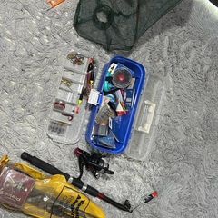 fishing poles and accessories
