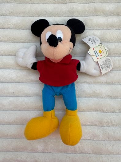 Star Bean Mickey Mouse Plush Mattel Dirty Please look at the pictures