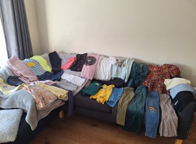 Girls huge bundle 9-10 great condition