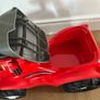 Red ride on tractor with trailer Image 5