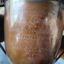historical bronze golfing trophy Image 6