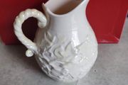Belleek Ivy Yellow 20 oz. Pitcher