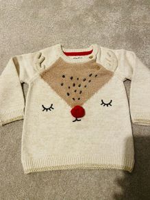 Baby Christmas  jumper 9-12 m