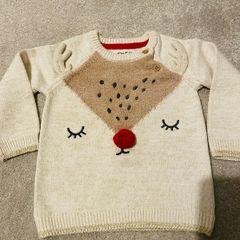 Baby Christmas  jumper 9-12 m