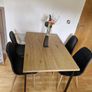Modern Dining Table and Chair Set. Like New Image 7