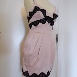 Oyster Pink Lipsy Size 8 Dress
