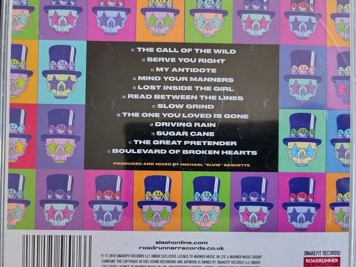Slash Feat Myles Kennedy & The Conspirators - Living The Dream CD (2018) Hard Rock EX+
