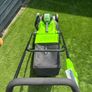 Greenworks 40V 35cm Cordless Electric Lawn Mower with Battery & Charger Image 8
