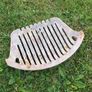 heavy-duty cast iron grate and front grate Image 7
