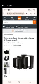 Cube shelf