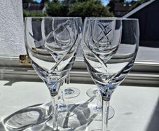 Waterford Crystal Siren White Wine Glasses x 6