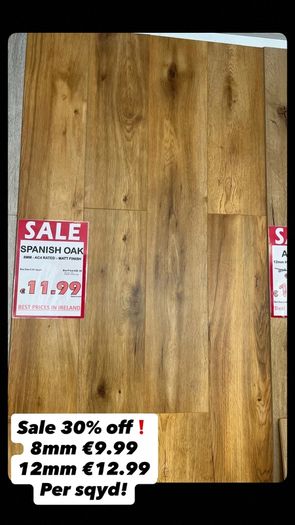 8mm Seattle grey gloss flooring