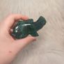 malachite fish carving Image 4