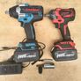 2x ONEVAN Cordless Impact Wrenches + Batteries, Charger & Accessories Image 6