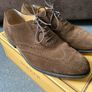 Barker England Albert Collection Castagnia Suede Hampstead Size UK8,5 Image 3