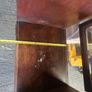 VintageWooden Dressing Table with Triple Mirror Image 7