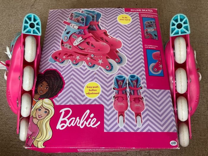 Barbie In-line Skates (Size 13J-3)