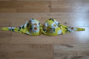 Tropical Yellow Bikini Top