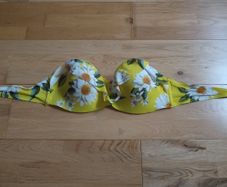 Tropical Yellow Bikini Top