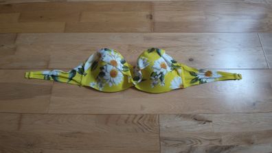 Tropical Yellow Bikini Top
