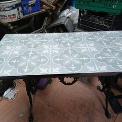 Cast Iron Patio Garden Table